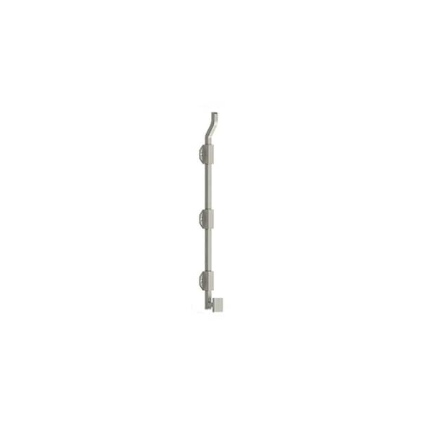 Deltana 18 Modern Offset Surface Bolt; Heavy Duty; Satin Nickel Finish FPGM1815 - main